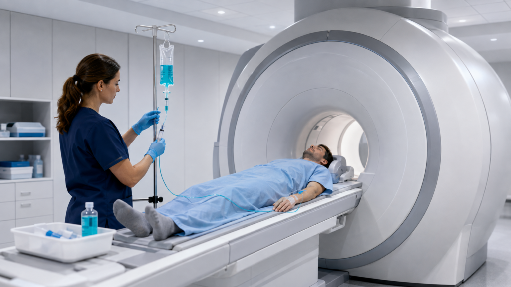 MRI 조영제 부작용, 검사 전에 알아두면 좋은 증상과 주의사항 1 mri contrast examination.webp