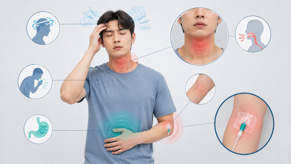 MRI 조영제 부작용, 검사 전에 알아두면 좋은 증상과 주의사항 3 mri contrast reactions.webp